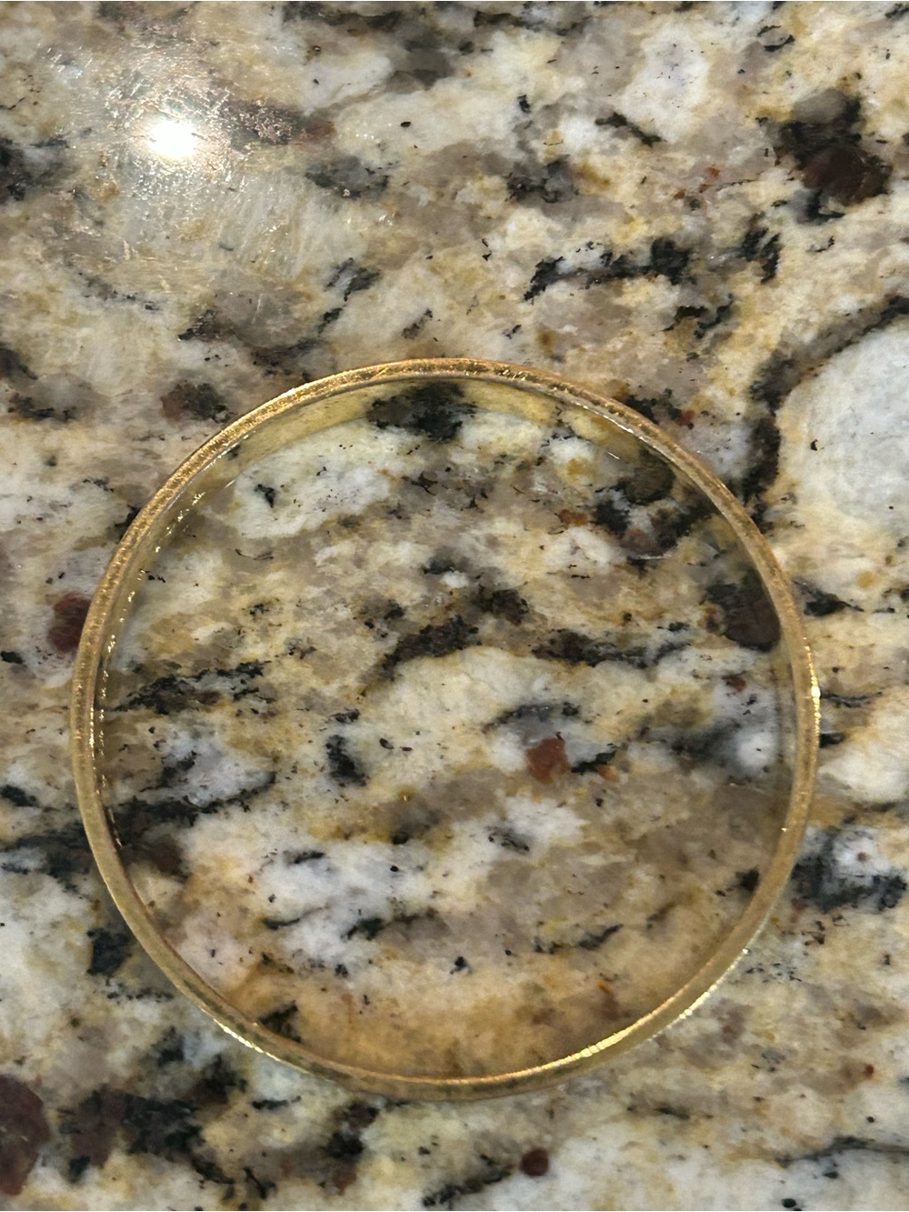 kate spade Gold-Tone Bangle with Blue Heart Accents - Picture 5 of 6